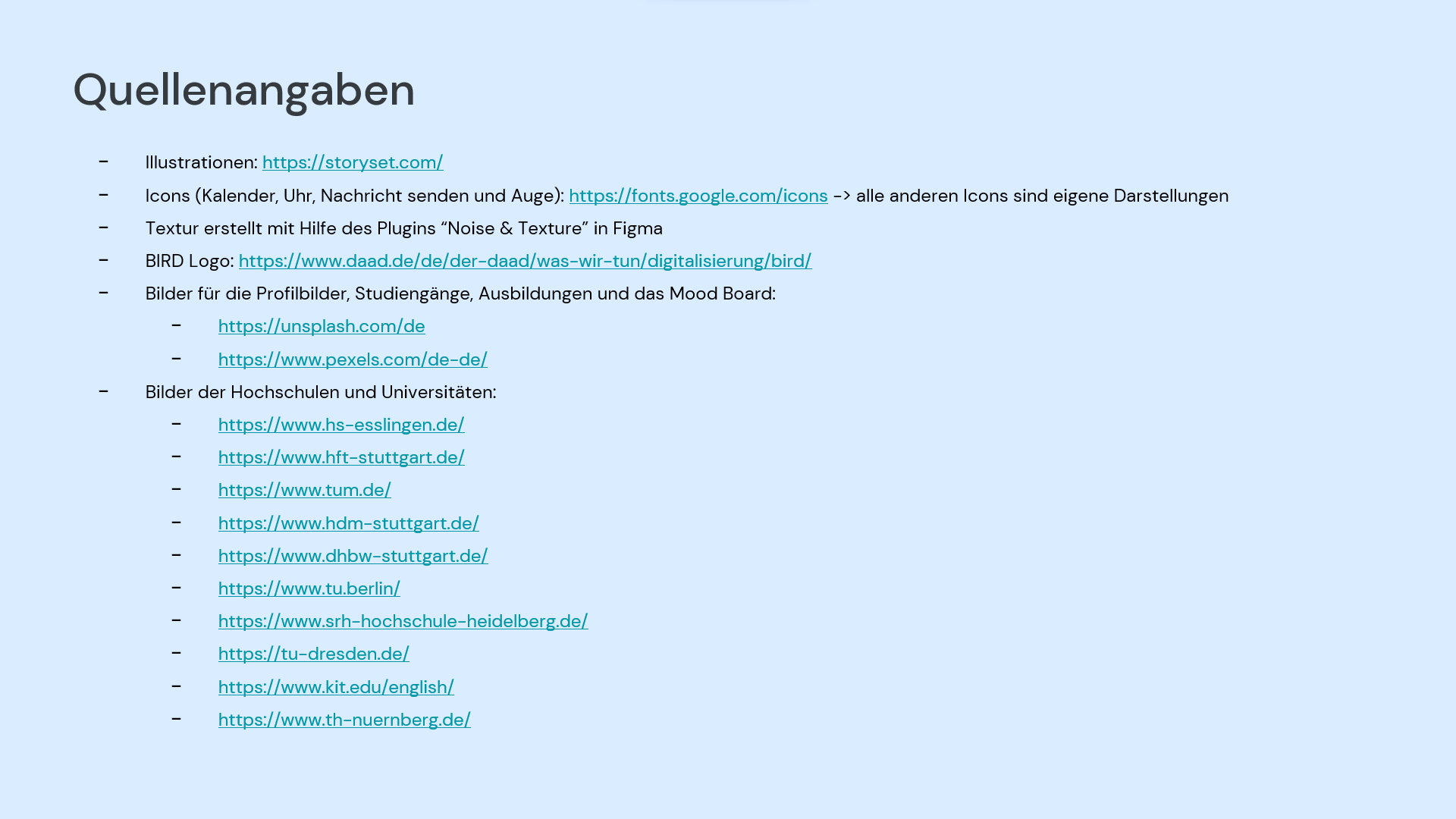 Bild 6: Screens Prototyp App Konzept