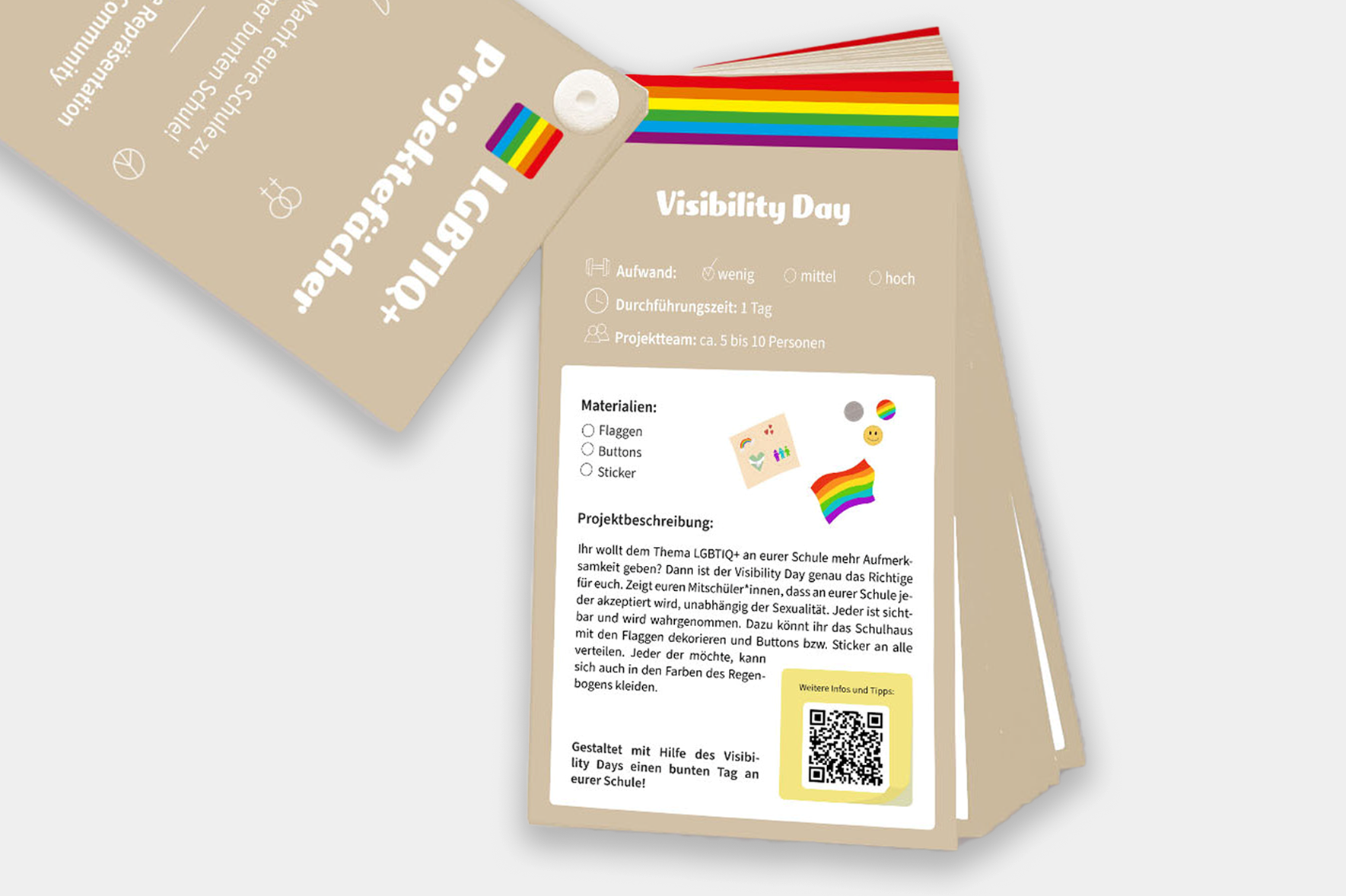 Bild 5: Beschreibung Projekt 'Visability Day'