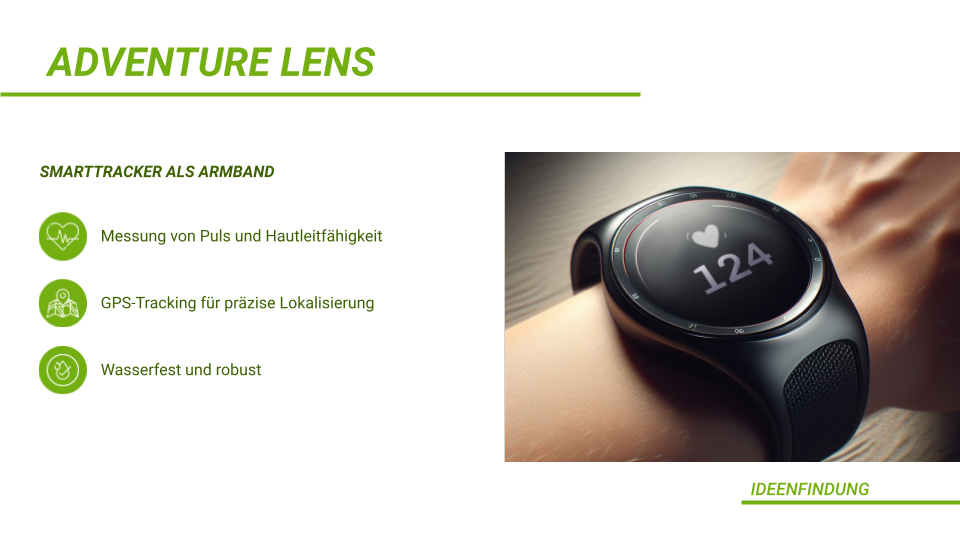 Vorstellung des Smarttrackers zur Adventure Lense